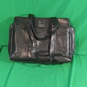Kenneth Cole reaction large leather laptop bag
